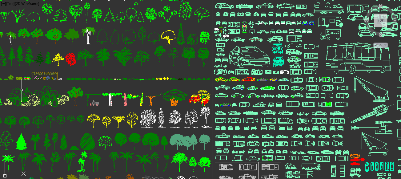 Vegetation and Vehicles